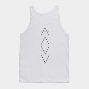 The Four Elements Symbols Tank Top